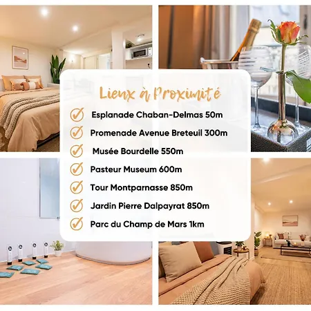 Appartamento Le Deniro Loft - Tour Eiffel Invalides - 5 Personnes Parigi
